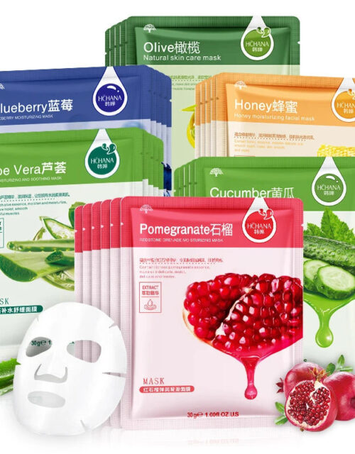 Natural Plant Facial Masks Moisturizing, Oil Control, Anti-Aging