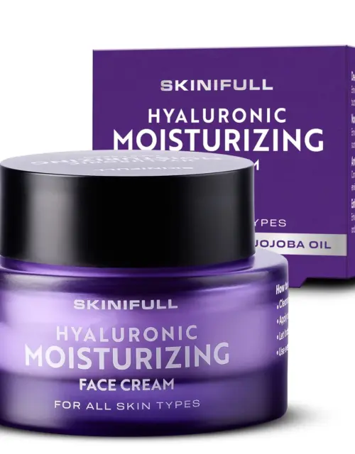 HYALURONIC MOISTURIZING FACE Cream For All Skin Types | Skinifull Deep Hydration & Nourishment